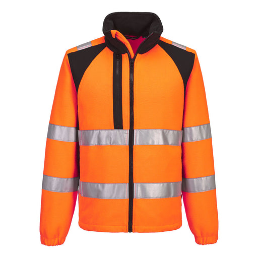 Portwest CD807 - WX2 Eco Hi-Vis Fleece - Orange/Black