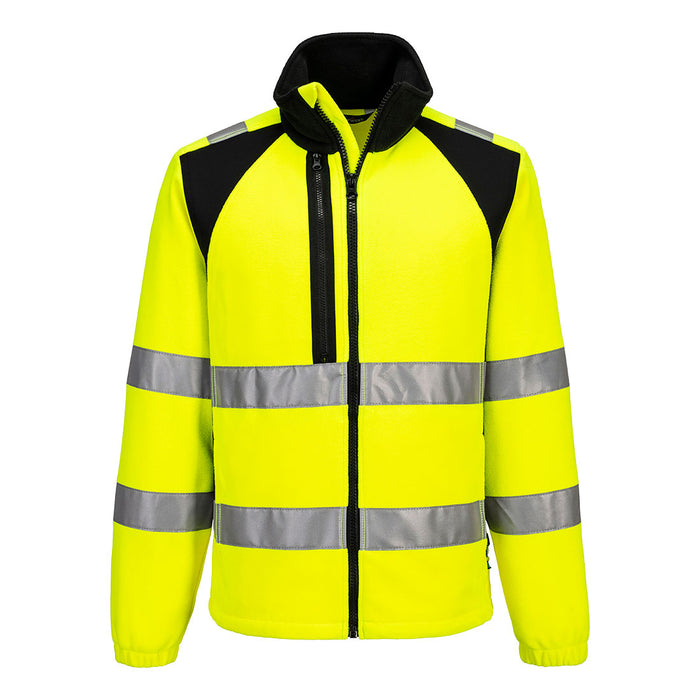 Portwest CD807 - WX2 Eco Hi-Vis Fleece - Yellow/Black