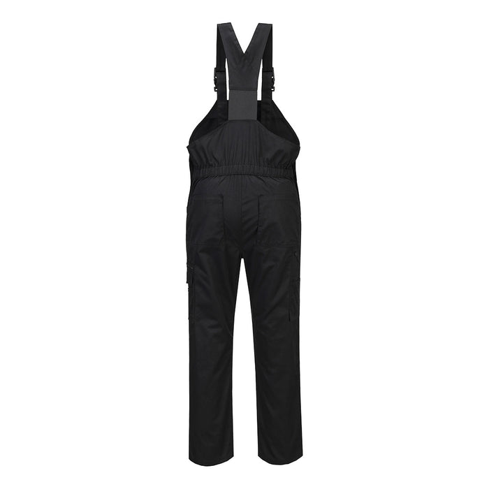 Portwest CD850 - WX2 Eco Stretch Bib and Brace - Black