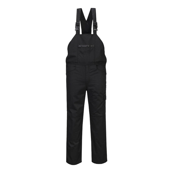 Portwest CD850 - WX2 Eco Stretch Bib and Brace - Black