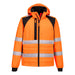 Portwest CD863 - WX2 Eco Hi-Vis Hybrid Jacket - Orange/Black