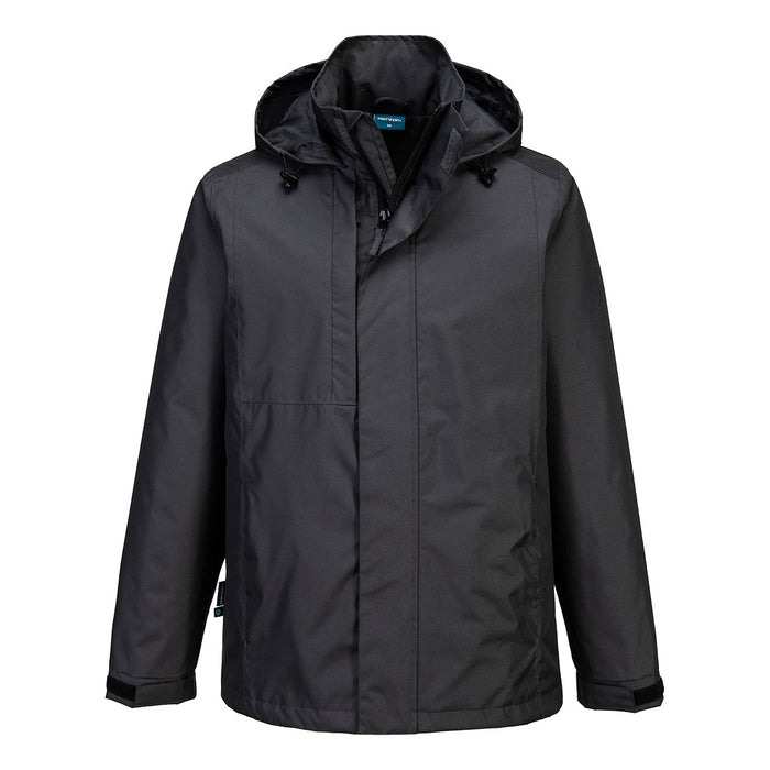 Portwest CD867 - WX2 Eco Rain Jacket - Metal Grey