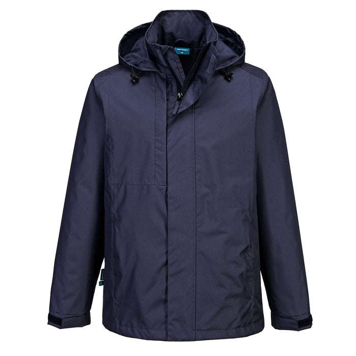 Portwest CD867 - WX2 Eco Rain Jacket - Navy