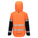 Portwest EV465 - EV4 Hi-Vis Shell Jacket (3L) Orange/Black