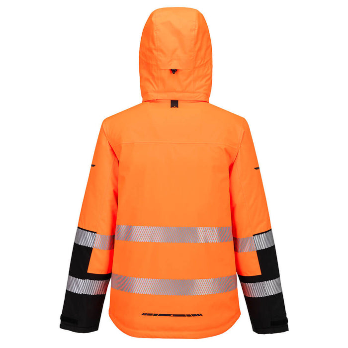 Portwest EV467 - EV4 Hi-Vis Winter Jacket Orange/Black
