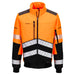 Portwest EV468 - EV4 Hi-Vis Softshell Bomber (3L) Orange/Black