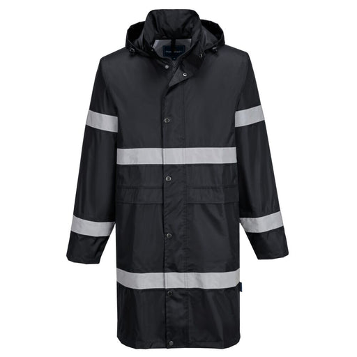 Portwest F437 - Iona Rain Jacket 100cm - Black