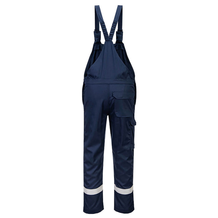 Portwest FR418 - Bizflame Work+ FR Bib and Brace - Navy