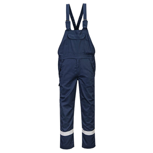 Portwest FR418 - Bizflame Work+ FR Bib and Brace - Navy