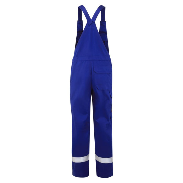 Portwest FR418 - Bizflame Work+ FR Bib and Brace - Royal Blue