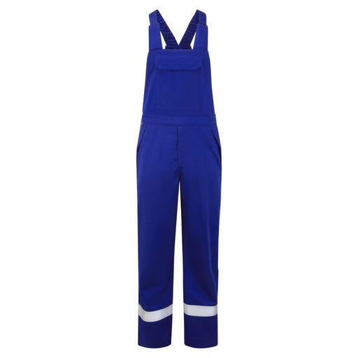 Portwest FR418 - Bizflame Work+ FR Bib and Brace - Royal Blue