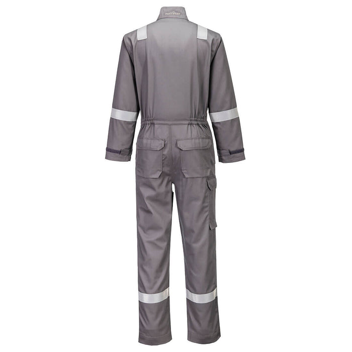 Portwest FR513 - Bizflame Work+ FR Coverall - Grey
