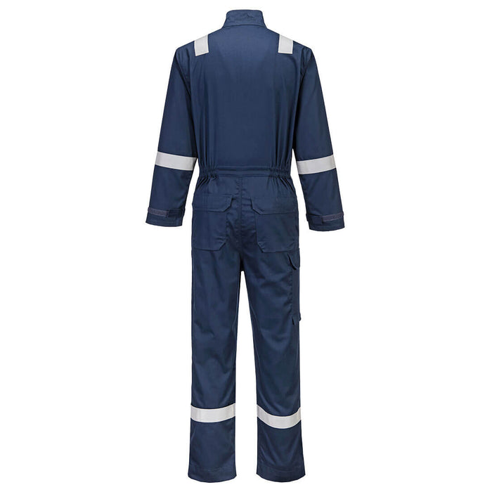 Portwest FR513 - Bizflame Work+ FR Coverall - Navy