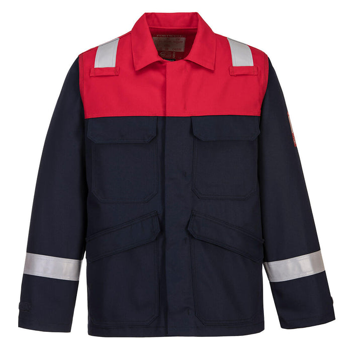 Portwest FR55 - Bizflame Work Two Tone FR Jacket - Navy