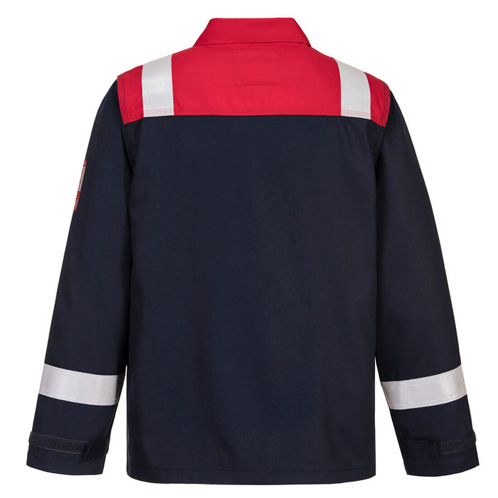 Portwest FR55 - Bizflame Work Two Tone FR Jacket - Navy