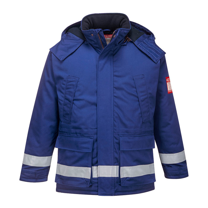 Portwest FR59 - Bizflame Work FR Insulated Jacket - Royal Blue