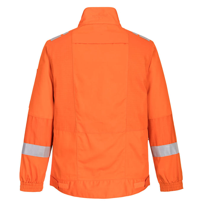 Portwest FR601 - Bizflame Work Lightweight Stretch Panelled FR Jacket - Orange