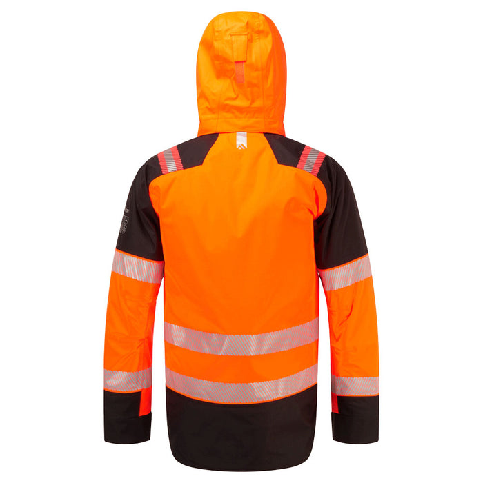 Portwest FR606 - PW3 Modaflame Rain+ Hi-Vis Multi-Norm FR Winter Jacket - Orange/Black