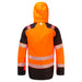 Portwest FR606 - PW3 Modaflame Rain+ Hi-Vis Multi-Norm FR Winter Jacket - Orange/Black