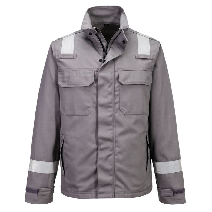 Portwest FR609 - Bizflame Work+ FR Jacket - Grey