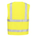 Portwest FR615 - Bizflame Hi-Vis FR Zip Vest - Yellow