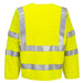 Portwest FR616 - Bizflame Hi-Vis FR Long Sleeve Zip Vest - Yellow
