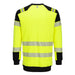 Portwest FR707 - PW3 Modaflame Knit Hi-Vis FR Sweatshirt - Yellow/Black