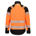 Portwest FR718 - PW3 Modaflame Softshell Hi-Vis Multi-Norm FR Jacket - Orange/Black