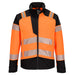 Portwest FR718 - PW3 Modaflame Softshell Hi-Vis Multi-Norm FR Jacket - Orange/Black