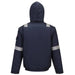 Portwest FR731 - Bizflame Work+ FR Insulated Bomber Jacket Navy