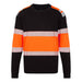 Portwest FR737 - PW3 Modaflame Knit HVO Class 1 FR Sweatshirt - Orange/Black