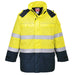 Portwest FR79 - Bizflame Rain+ Hi-Vis Multi-Norm Constrast FR Jacket - Yellow/Navy