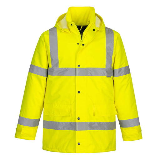 Portwest Hi-Vis Winter Traffic Jacket Yellow