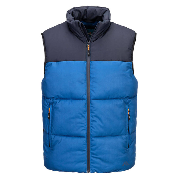 Portwest KX305 - KX3 Downlike Baffle Gilet - Quartz/Dark Navy