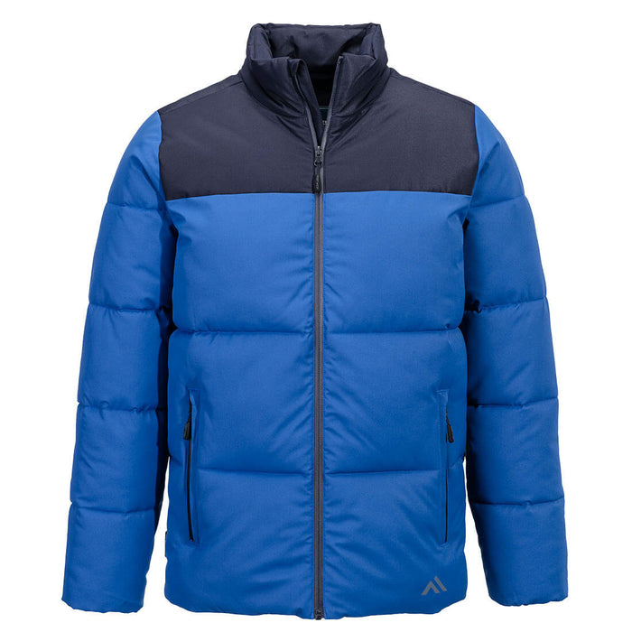 Portwest KX306 - KX3 Sport Insulated Baffle Jacket - Quartz/Dark Navy