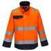 Portwest MV35 - Modaflame Work HVO Multi-Norm Contrast FR Jacket - Orange/Navy