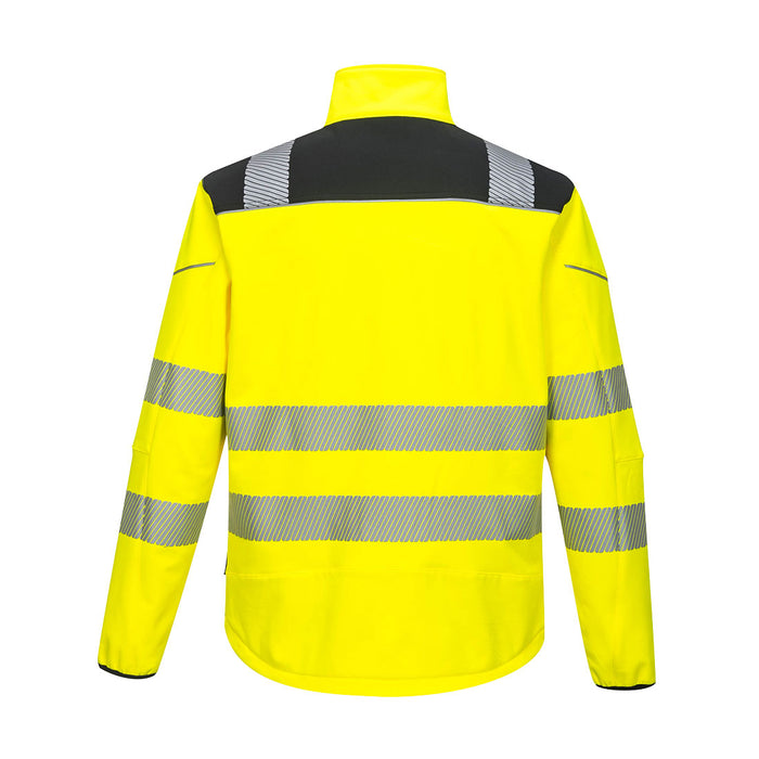 Portwest PW3 Hi-Vis Softshell (3L) Yellow/Black