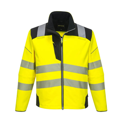Portwest PW3 Hi-Vis Softshell (3L) Yellow/Black