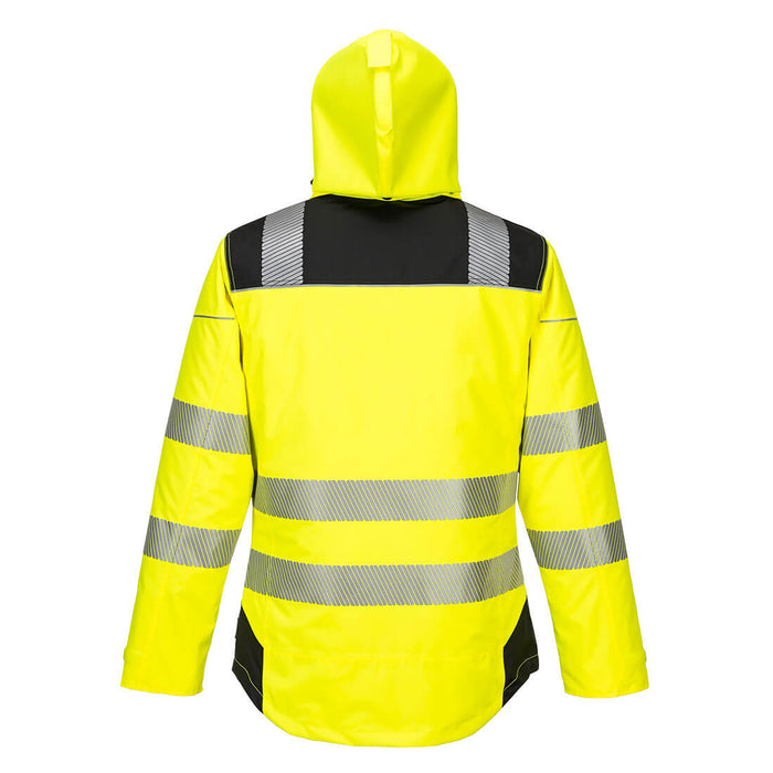 Portwest PW3 Hi-Vis Winter Jacket Yellow/Black