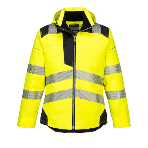 Portwest PW3 Hi-Vis Winter Jacket Yellow/Black