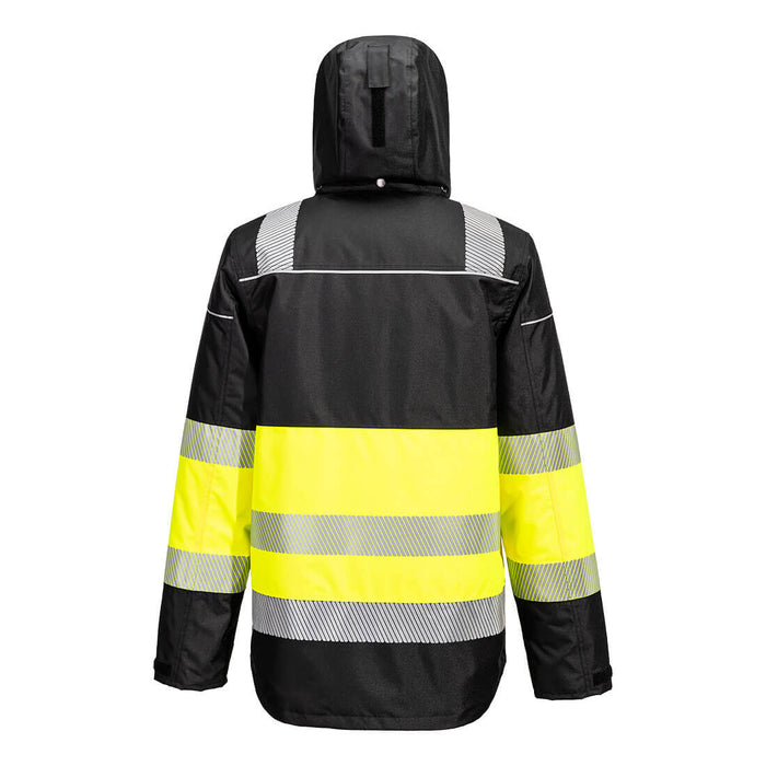 Portwest PW364 - PW3 Hi-Vis Class 1 Winter Jacket Yellow/Black