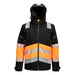 Portwest PW368 - PW3 Hi-Vis Class 1 Extreme Rain Jacket Orange/Black