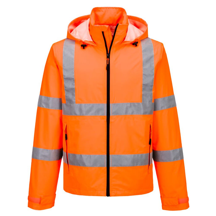 Portwest S164 - Hi-Vis Lightweight Packable Jacket Orange
