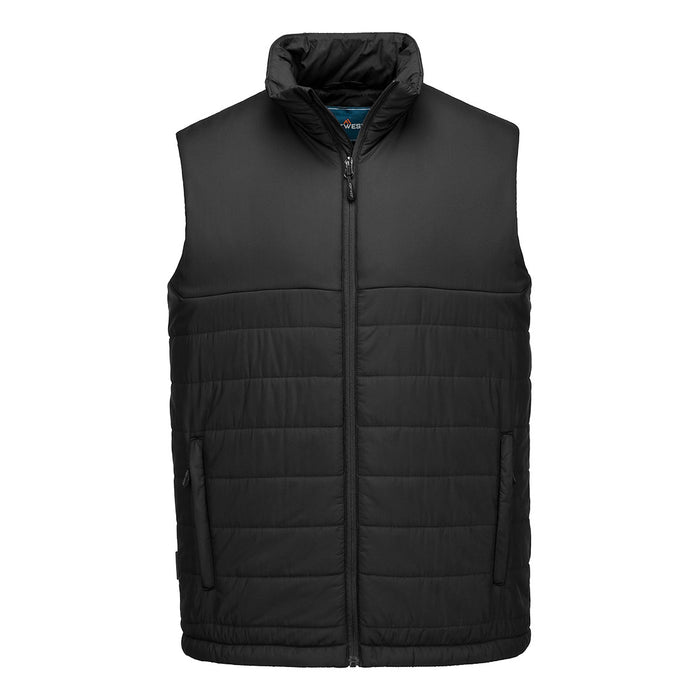 Portwest S606 - Professional Insulated Baffle Gilet - Black