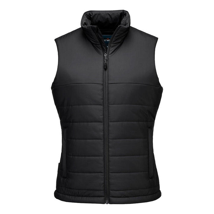 Portwest S607 - Professional Women's Insulated Baffle Gilet - Black