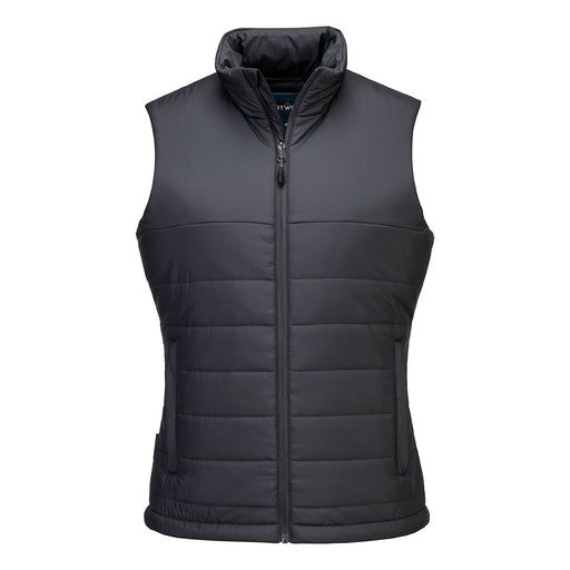Portwest S607 - Professional Women's Insulated Baffle Gilet - Metal Grey