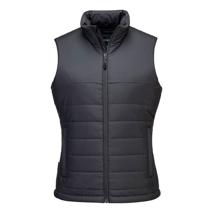 Portwest S607 - Professional Women's Insulated Baffle Gilet - Metal Grey