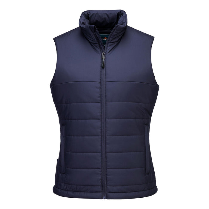Portwest S607 - Professional Women's Insulated Baffle Gilet - Navy