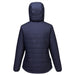 Portwest S613 - Professional Women's Hooded Insulated Baffle Jacket - Navy