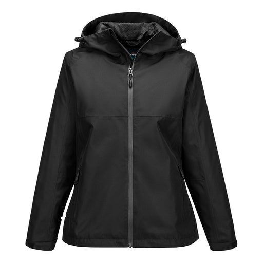 Portwest S614 - Women's Professional Rain Jacket - Black